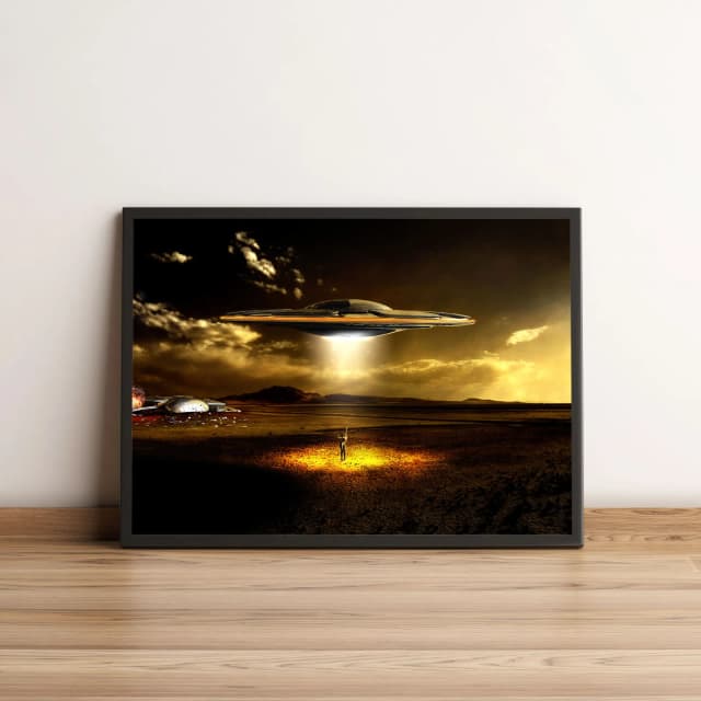 Quadro Abdução Alienígena 159