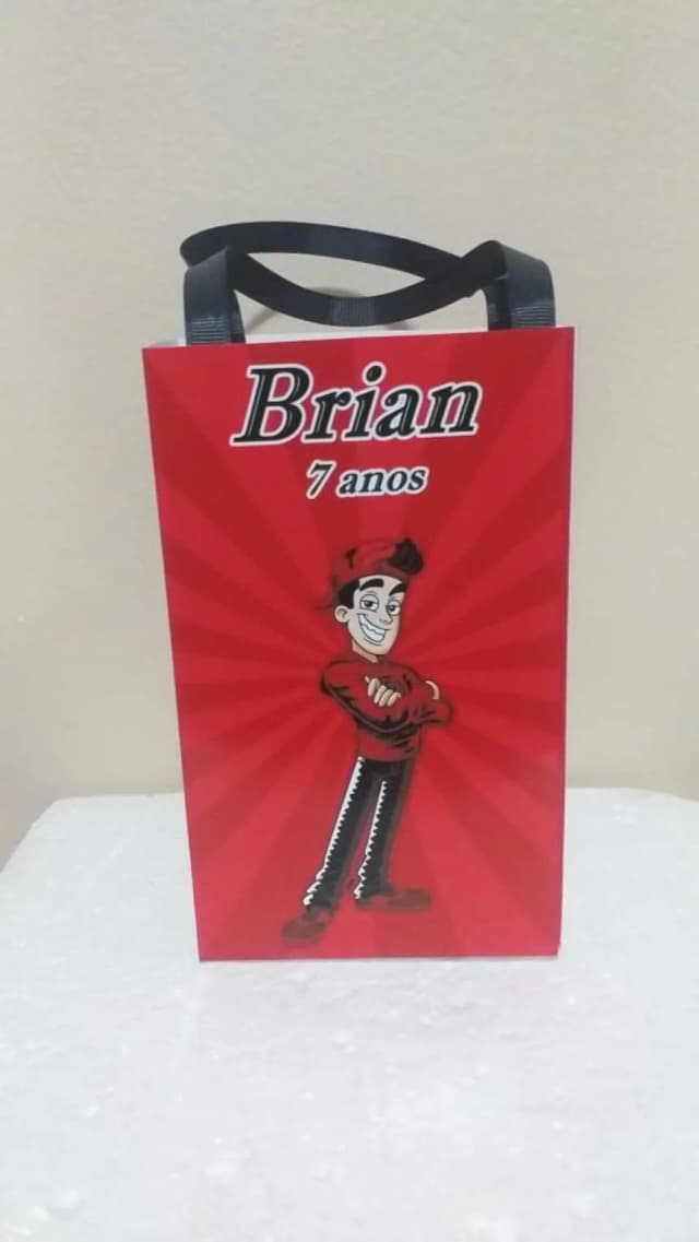 Sacolinhas Personalizadas Enaldinho para Lembrancinhas