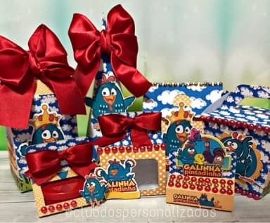 Kit 30 Lembrancinhas Galinha Pintadinha