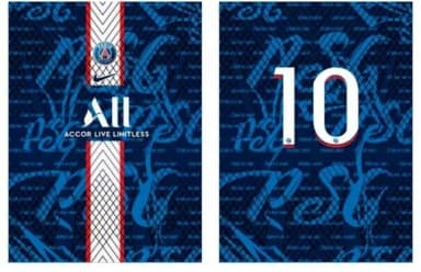 Vetor Camisa do PSG personalizada