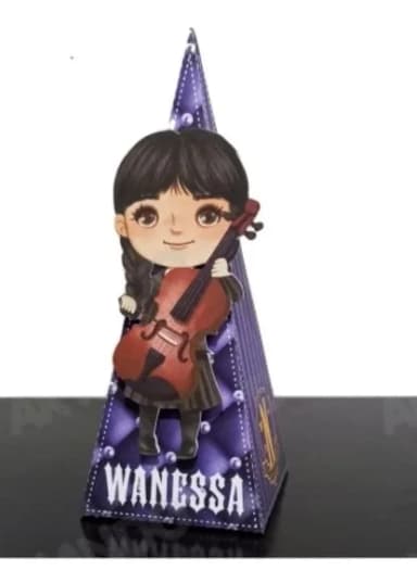 Caixa Pirâmide - Wandinha