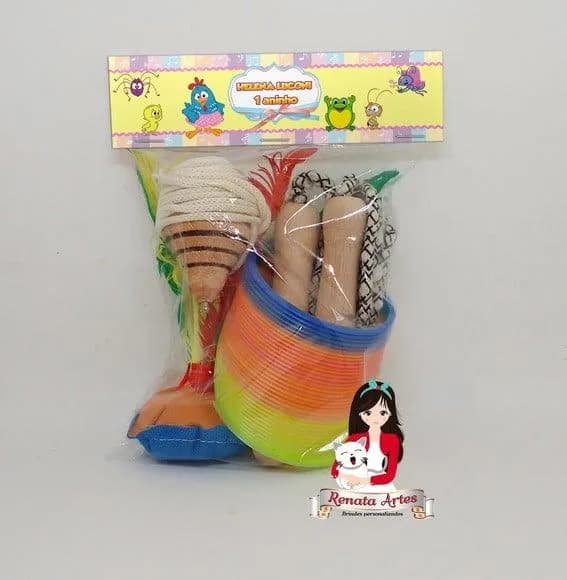 Kit Boa Infância Completo Tema Galinha Pintadinha Candy