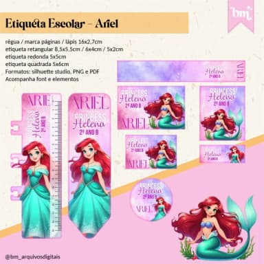 60 Etiquetas Escolares