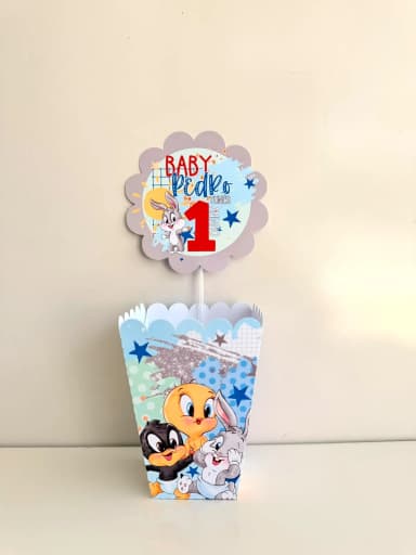 ARQUIVO DE CORTE CENTRO DE MESA LOONEY TUNES BABY 02