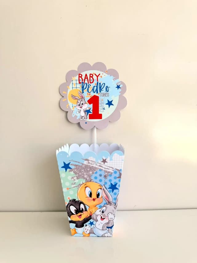 ARQUIVO DE CORTE CENTRO DE MESA LOONEY TUNES BABY 02