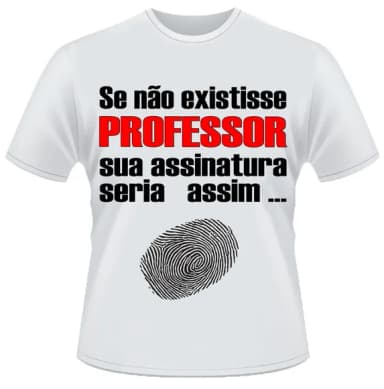 Camiseta Professor