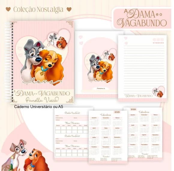 Caderno ou Agenda Personalizada