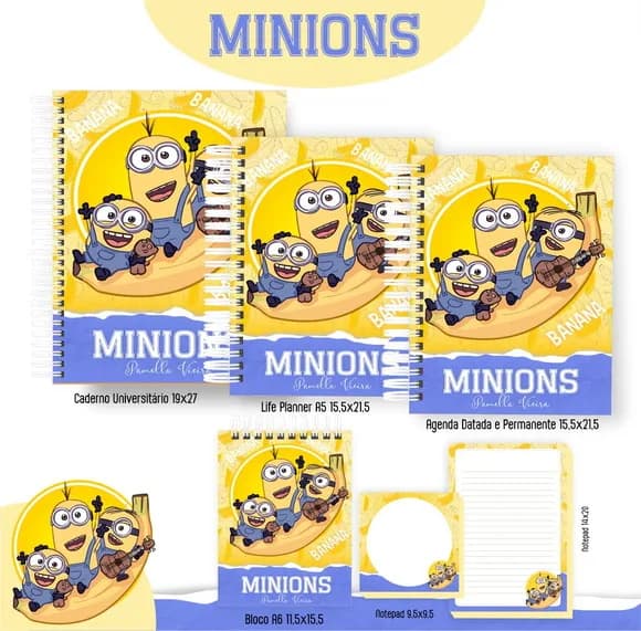 Caderno ou Agenda Personalizada