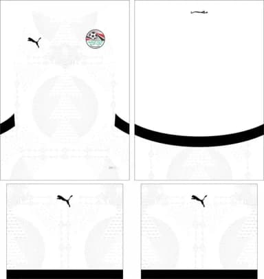 Arte Vetor Camisa Egito Visita 2024-2025
