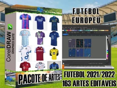 Vetores Camisa Futebol 2021/2022