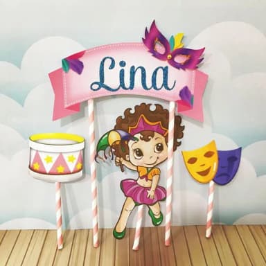 Topo de Bolo Personalizado