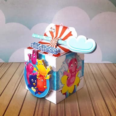 Caixa Canudo Backyardigans