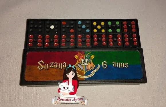 Dominó Personalizado Harry Potter Bandeiras