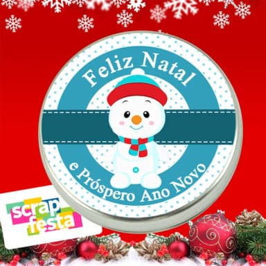 Latinhas 5x1 para Lembrancinhas de Natal