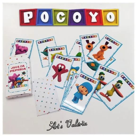 Jogo da Memória Pocoyo