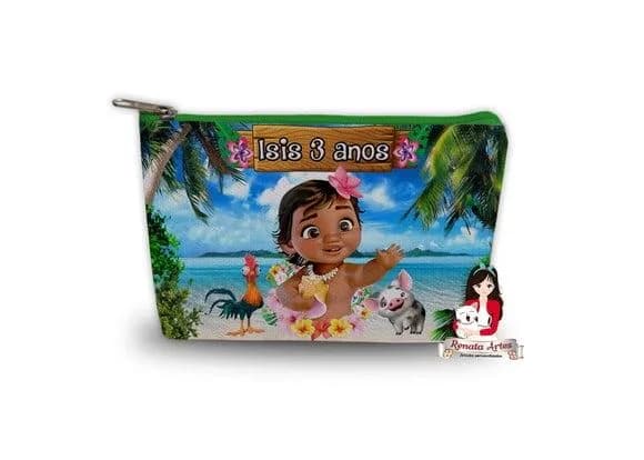 Necessaire Personalizada Moana Baby