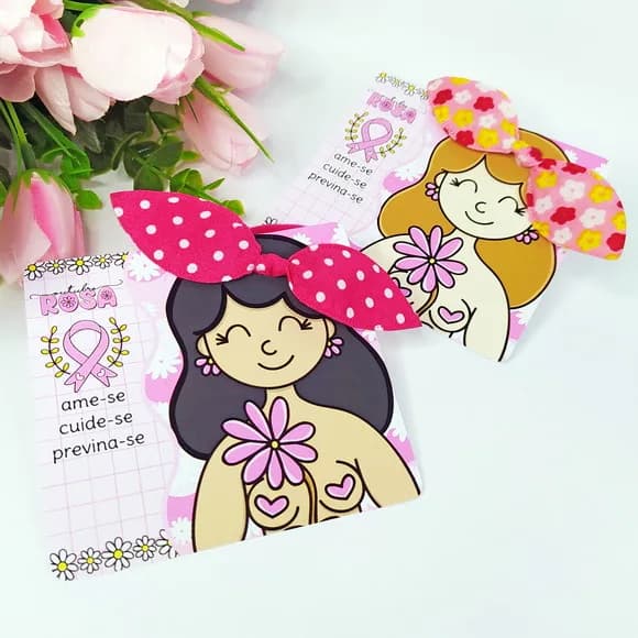 Tag com Xuxinha Lacinho Outubro Rosa