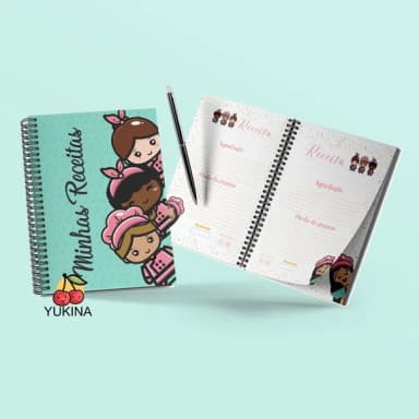 Caderno de Receitas Personalizada