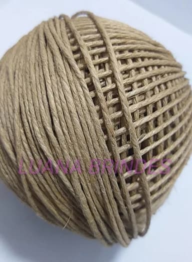Rolo de Cordão Fio de Rami 1,5mm com 55 Metros