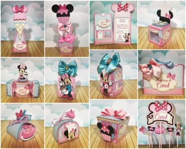 Arquivo de Corte Minnie Confeitaria 02