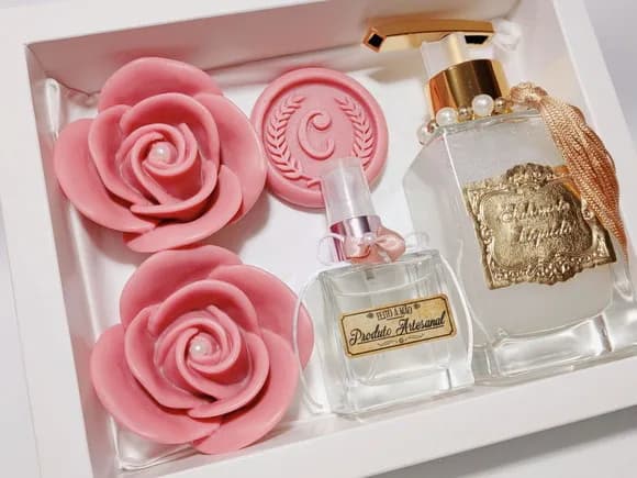 Presente Personalizado, Sabonete Líquido com Home Spray