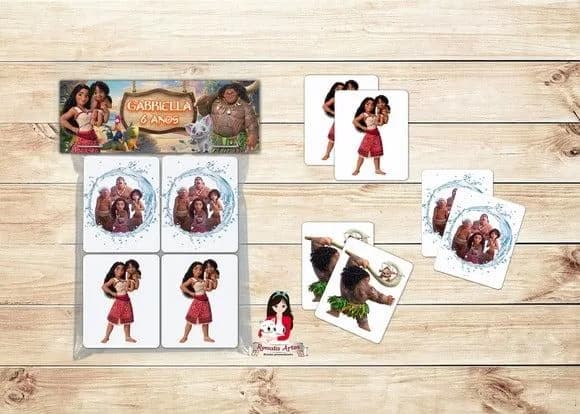 Jogo da Memória Moana 2