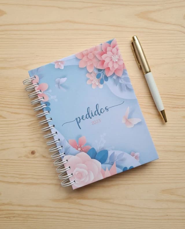 Caderno de Pedidos + Controle Financeiro - Escolha a Capa