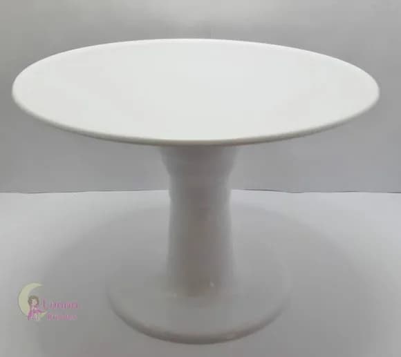 Boleira Cor Branca de Plástico - 22cm - 1 unidade