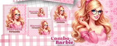 60 Etiquetas Barbie