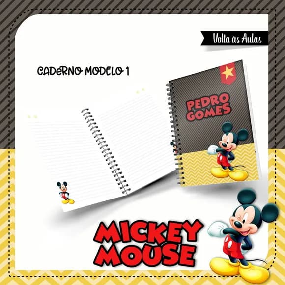 Caderno ou Agenda Personalizada