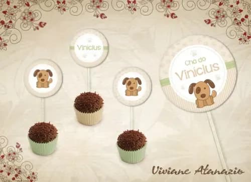 Topper Cachorrinho - 00399