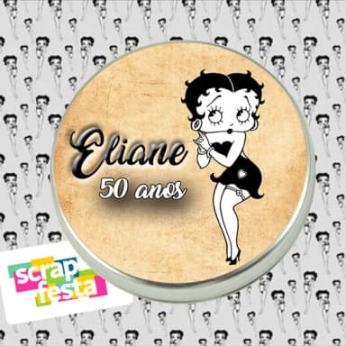 Latinhas Personalizadas Festa Betty Boop