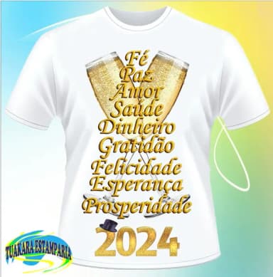 Camiseta Ano Novo 2024 - 07