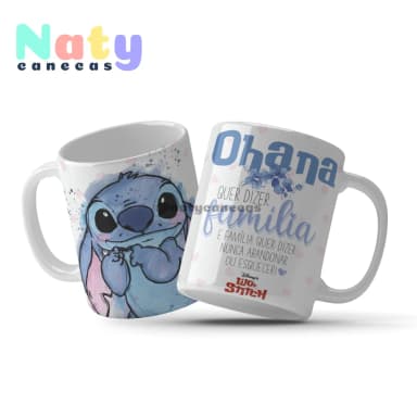 Caneca Personalizada  Ohana