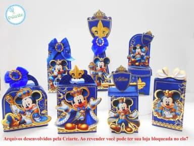 Arquivo de Corte Mickey Realeza 30