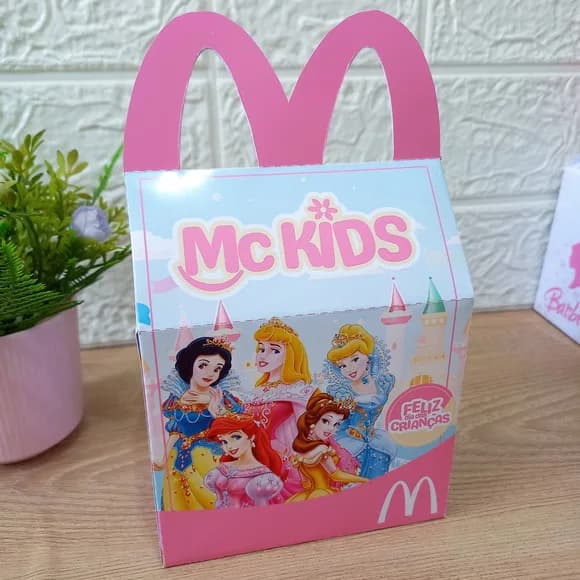 Caixa Mc Lanche - Qualquer Tema