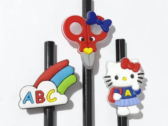 Lápis C/ponteira Hello Kitty Escola Pacote com 6 Unidades