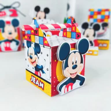 Caixa Cubo Canudinho