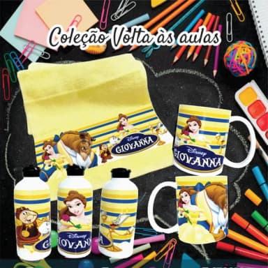 Kit Toalhinha com Garrafa Personalizada