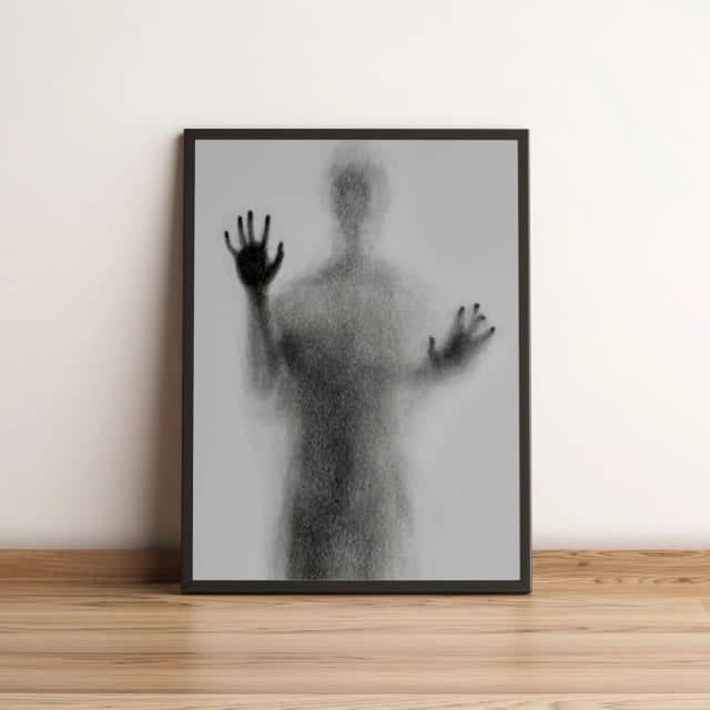 Quadro Pessoa Presa em Quadro 134