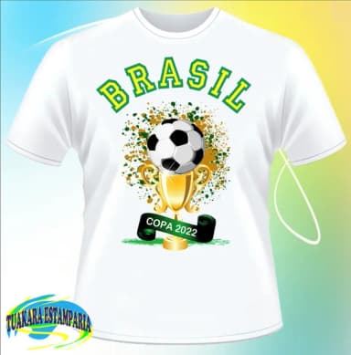 Camiseta Brasil Copa Troféu 2022