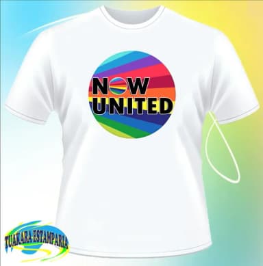 Camiseta Now United 02