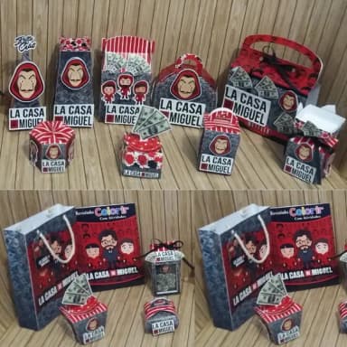 Arquivo De Corte La Casa De Papel 09