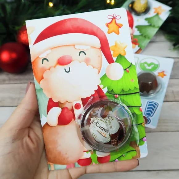 Card Natal com Blister - Não Acompanha Doce