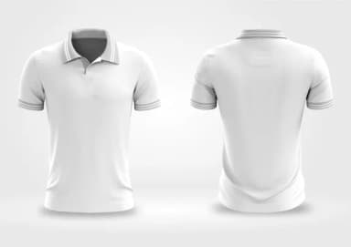 Mokunp Camisa Gola Polo P/ Coreldraw -yellow