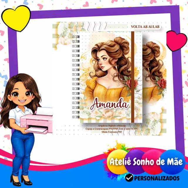 Caderno Personalizado