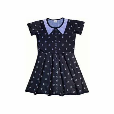 Vestido Infantil Inspirado na Vandinha