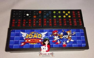 Dominó Personalizado Sonic