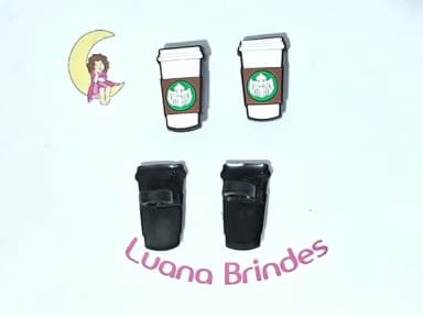 Lápis C/ponteira Starbucks Emborrachado Pacote com 6 Unidade