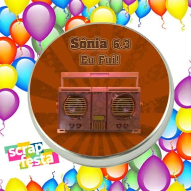 Latinha Personalizada Festa de Aniversário Retrô
